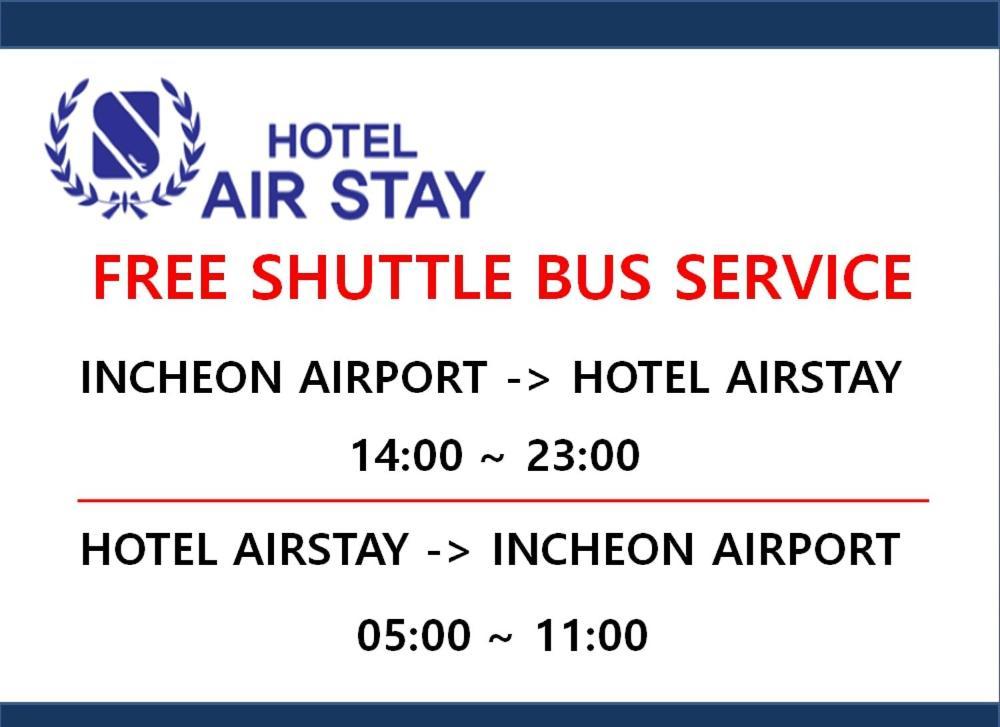 Incheon Airporthotel Airstay Esterno foto